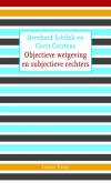 Productafbeelding Objectieve wetgeving en subjectieve rechters 