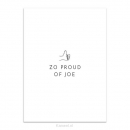 Productafbeelding Zo proud of joe