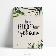 Productafbeelding Hij die beloofd heeft