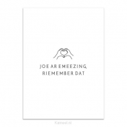 Productafbeelding Joe ar emeezing riemember dat