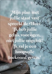 Productafbeelding Interieurbord mijn plan met jullie