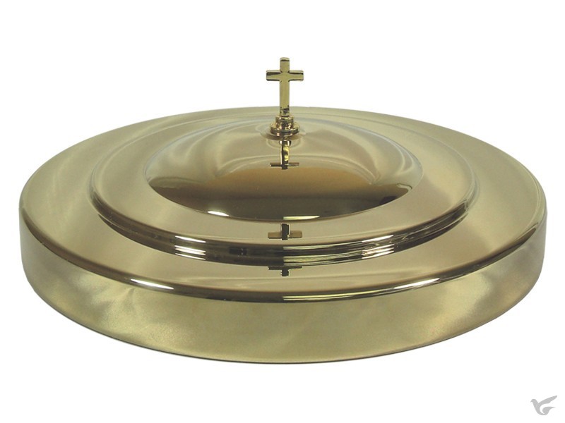 Productafbeelding: voorkant van Communion tray cover gold