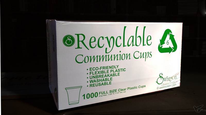 Productafbeelding: voorkant van Communion cups to recycle 15ml (1000)