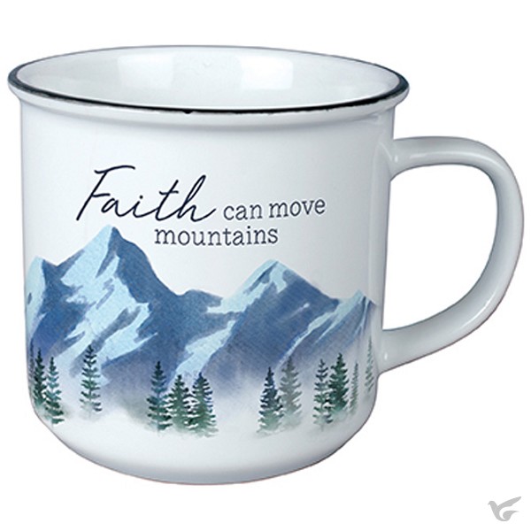 Productafbeelding: voorkant van Mug Faith can move mnountains