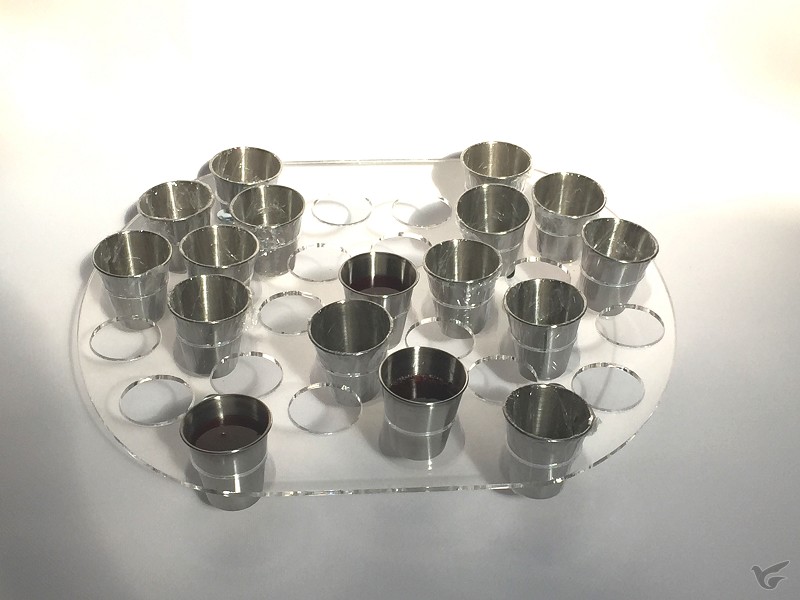 Productafbeelding: voorkant van Communion-tray 32 cups large cups