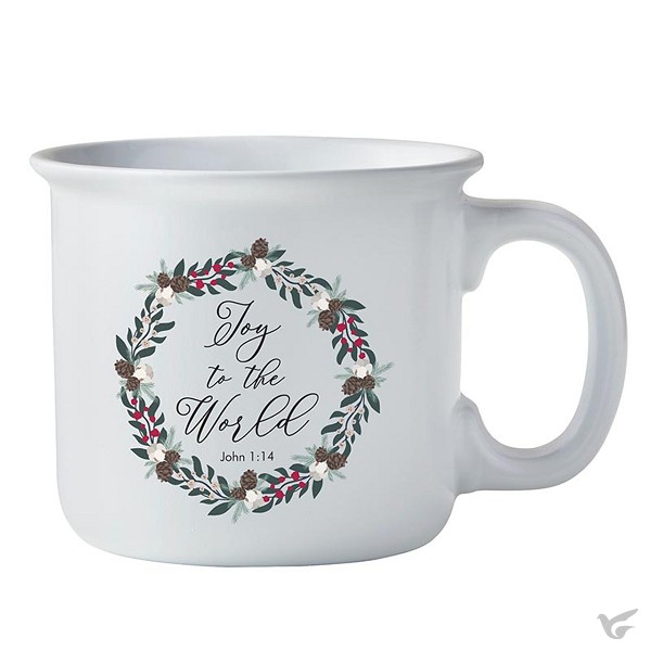 Productafbeelding: voorkant van Christmas mug Joy to the world