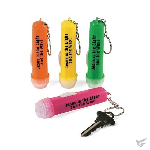 Productafbeelding: voorkant van Flashlight keychain (4)