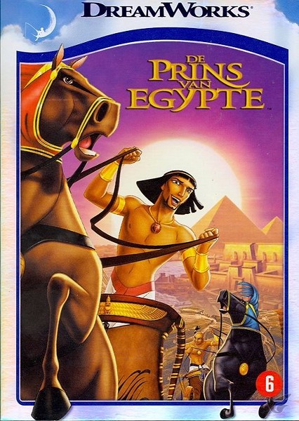 Productafbeelding: voorkant van Mozes, prins van Egypte (BLURAY)