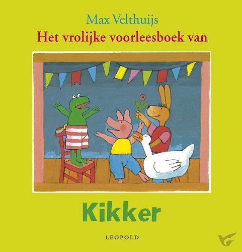 Productafbeelding: voorkant van Vrolijke voorleesboek van kikker