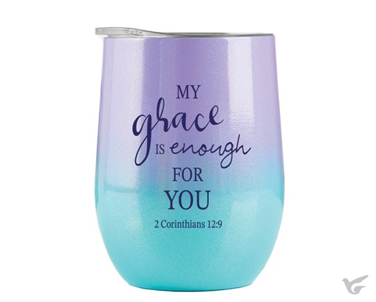 Productafbeelding: voorkant van Tumbler Mug My grace is enough for you