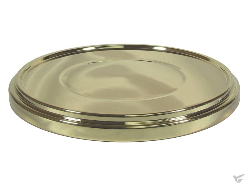 Productafbeelding: voorkant van Communion tray baseplate gold