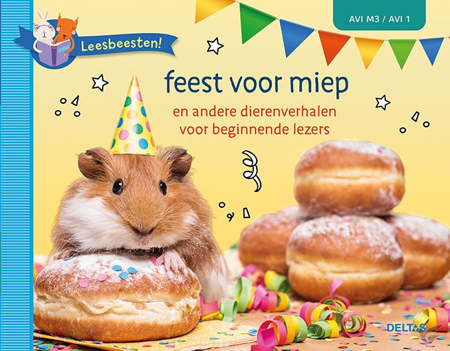 Productafbeelding: voorkant van Leesbeesten! Feest voor Miep