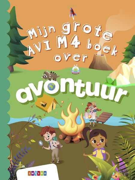 Productafbeelding: voorkant van Mijn grote AVI M4 boek over avontuur