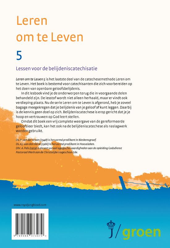 Productafbeelding: achterkant van Leren om te leven 5