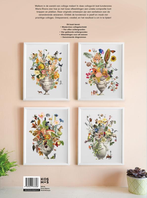 Productafbeelding: achterkant van Flower power collage