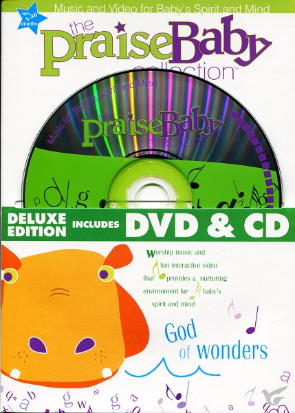 Productafbeelding: voorkant van Praise Baby God Of Wonders Cd &