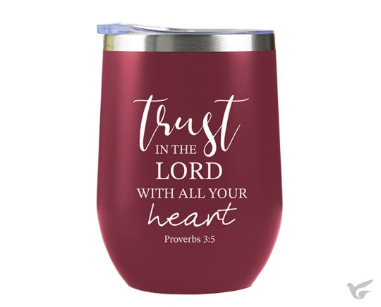 Productafbeelding: voorkant van Tumbler Mug Trust in the Lord