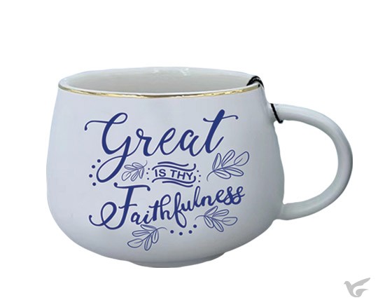 Productafbeelding: voorkant van Ceramic Mug Great is thy faithfullness